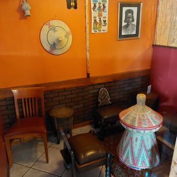 Nile Ethiopian - Dining area for larger group, more intimate setting - Ethiopian Near Me - Orlando, Florida