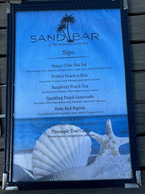 Menu photo 2 The Sandbar Rooftop Lounge Hampton, NH