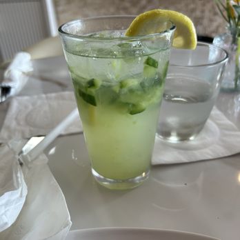 Dvine Mediterranean Experience - Long Beach - Cucumber Lemon mojito - Mediterranean Near Me - Long Beach, California Dvine Mediterranean Experience - Long Beach - Cucumber Lemon mojito - Mediterranean Near Me - Long Beach, California