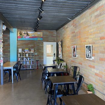 Hello Bicycle & Cafe - Seating inside - Bikes Near Me - Tucson, Arizona