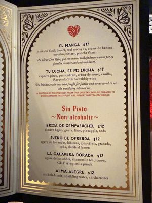 Menu photo 2 Con Amor Napa, CA