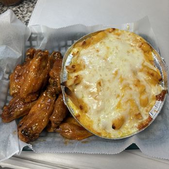 Frank's Pizzeria - Mango habanero wings with cheddar mozzarella fries - Pizza Near Me - New Castle, Delaware Frank's Pizzeria - Mango habanero wings with cheddar mozzarella fries - Pizza Near Me - New Castle, Delaware