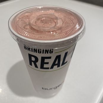 Burger Lounge - Dairy-Free Strawberry Milkshake (tasted like a smoothie) - Burgers Near Me - Campbell, California Burger Lounge - Dairy-Free Strawberry Milkshake (tasted like a smoothie) - Burgers Near Me - Campbell, California