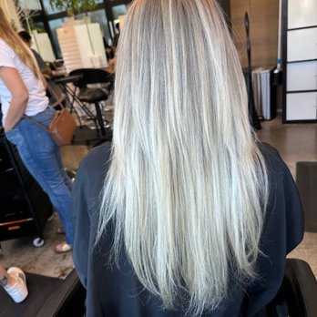 Ritual Salon - After. We couldn't cut the layers, as they are too short. Look at the color! - Hair Salons Near Me - Austin, Texas