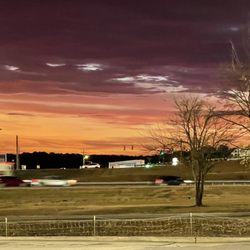 TA Travel Center - Yesterday's sunset from the TA