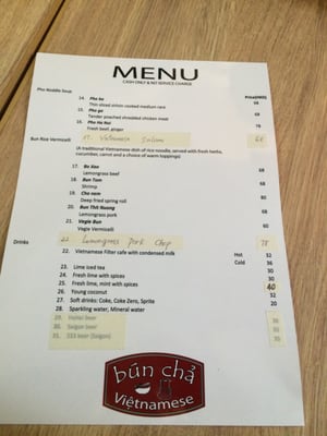 Menu photo 8 Bun Cha 越南餐館 Hong Kong, HK
