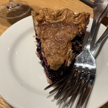 York - Amazingly moist blueberry pie - Coffee & Tea Near Me - Ann Arbor, Michigan