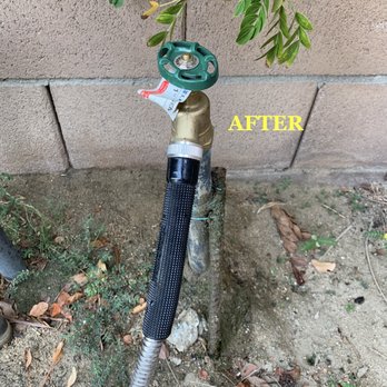 Bens Plumbing - AFTER... new bib with my new stainless steel hose! YAY! - Plumbing Near Me - Palm Desert, California Bens Plumbing - AFTER... new bib with my new stainless steel hose! YAY! - Plumbing Near Me - Palm Desert, California