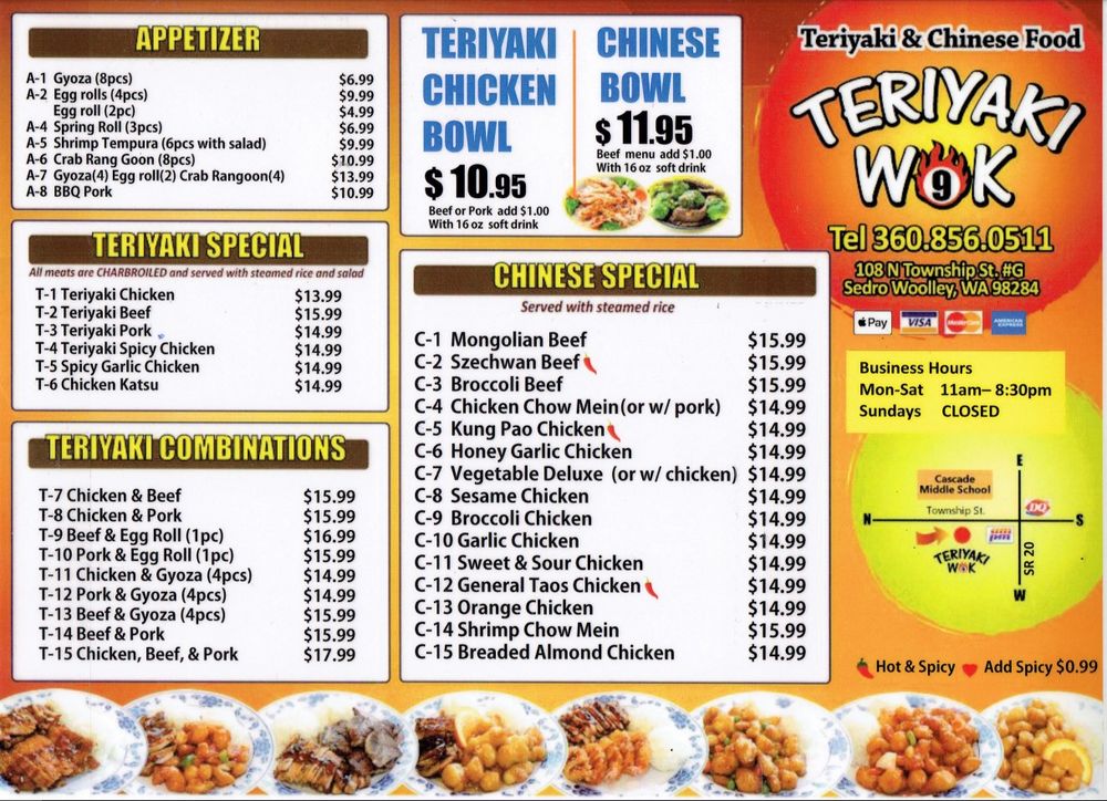 Teriyaki Wok 9 Logo