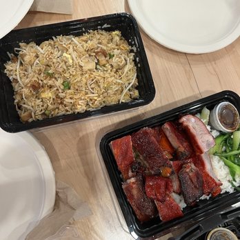 Kai Kai BBQ - Chicken fried rice and Honey BBQ Ribs Rice Box - Cantonese Near Me - Orlando, Florida Kai Kai BBQ - Chicken fried rice and Honey BBQ Ribs Rice Box - Cantonese Near Me - Orlando, Florida