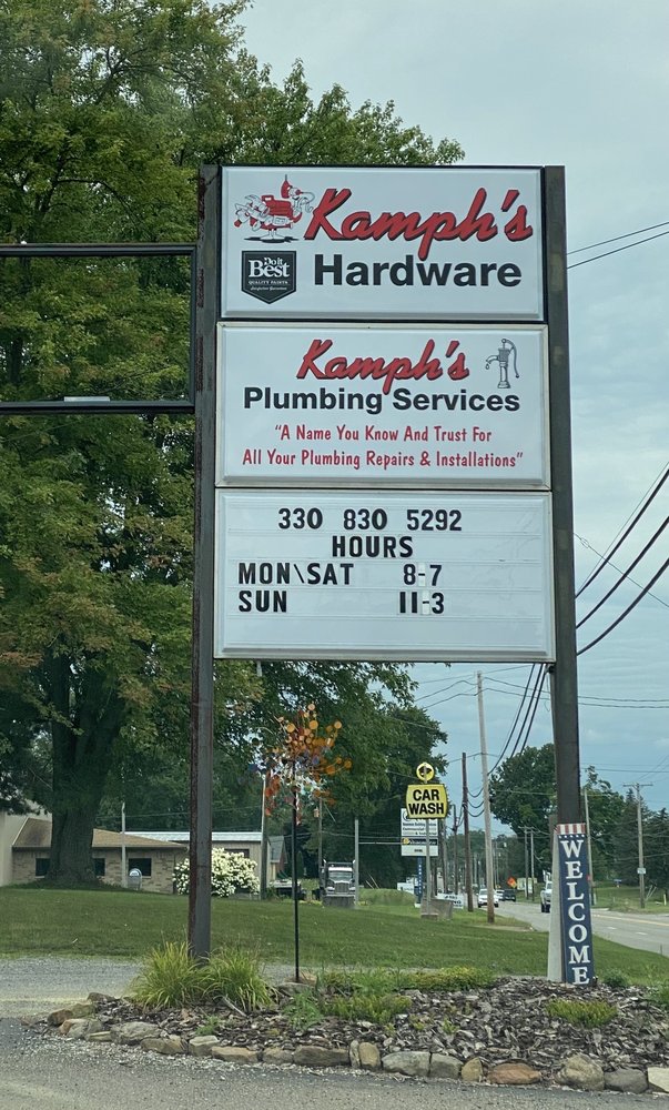 Slide of Kamph's Hardware and Plumbing Services