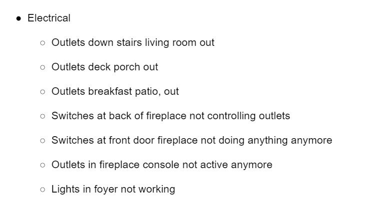 Slide of Green's Electric and Plumbing