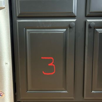Triple R Refinishing - After door and baseboard repaired & refinished & repainted and knob installed. Photo 3. - Refinishing Services Near Me - San Antonio, Texas Triple R Refinishing - After door and baseboard repaired & refinished & repainted and knob installed. Photo 3. - Refinishing Services Near Me - San Antonio, Texas