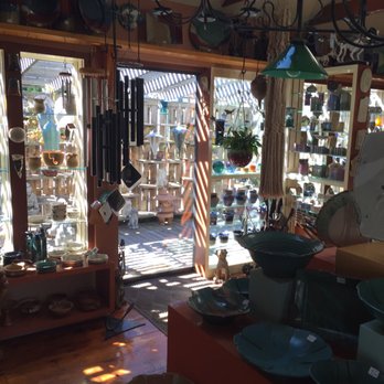 Lemon Tree Pottery - Showroom with view of front patio space.. - Arts & Crafts Near Me - Brewster, Massachusetts