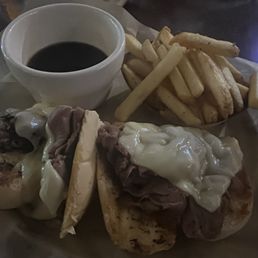 French dip with fries