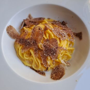 Voglia di Vino Locanda - Pasta and white truffle...pasta started with a T...forget the name, a regional.favorite - Piemonte Near Me - Alba, CN Voglia di Vino Locanda - Pasta and white truffle...pasta started with a T...forget the name, a regional.favorite - Piemonte Near Me - Alba, CN