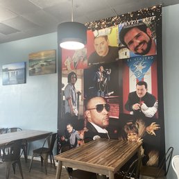 Decor in the restaurant