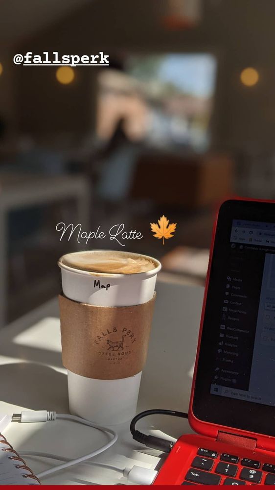 Falls Perk Coffee House Logo
