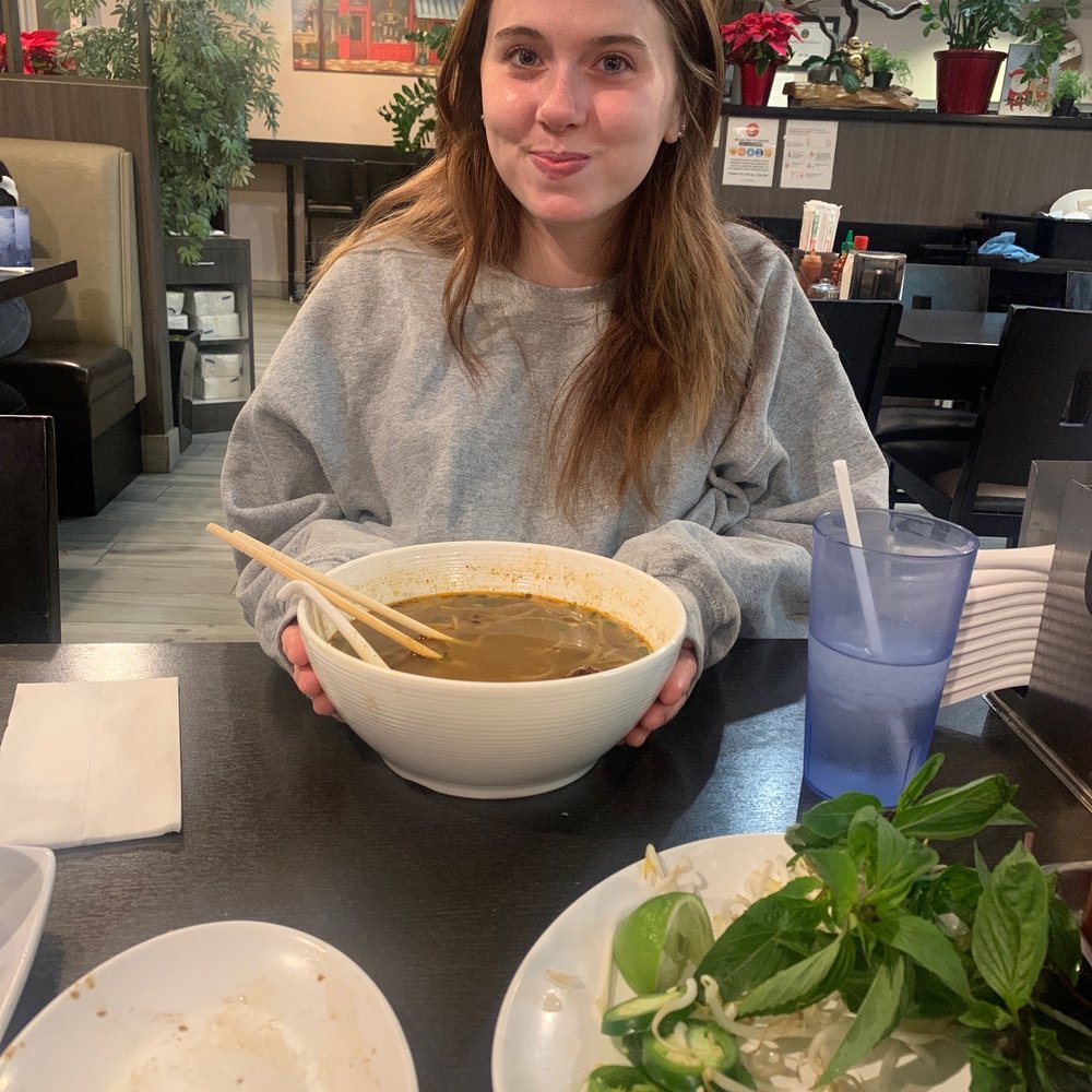 Simply Pho - pho w grilled chicken good for hangover - Noodles Near Me - Orange, California