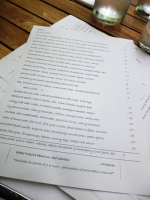 Menu photo 8 Traif Brooklyn, NY