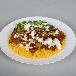 Chicken over rice