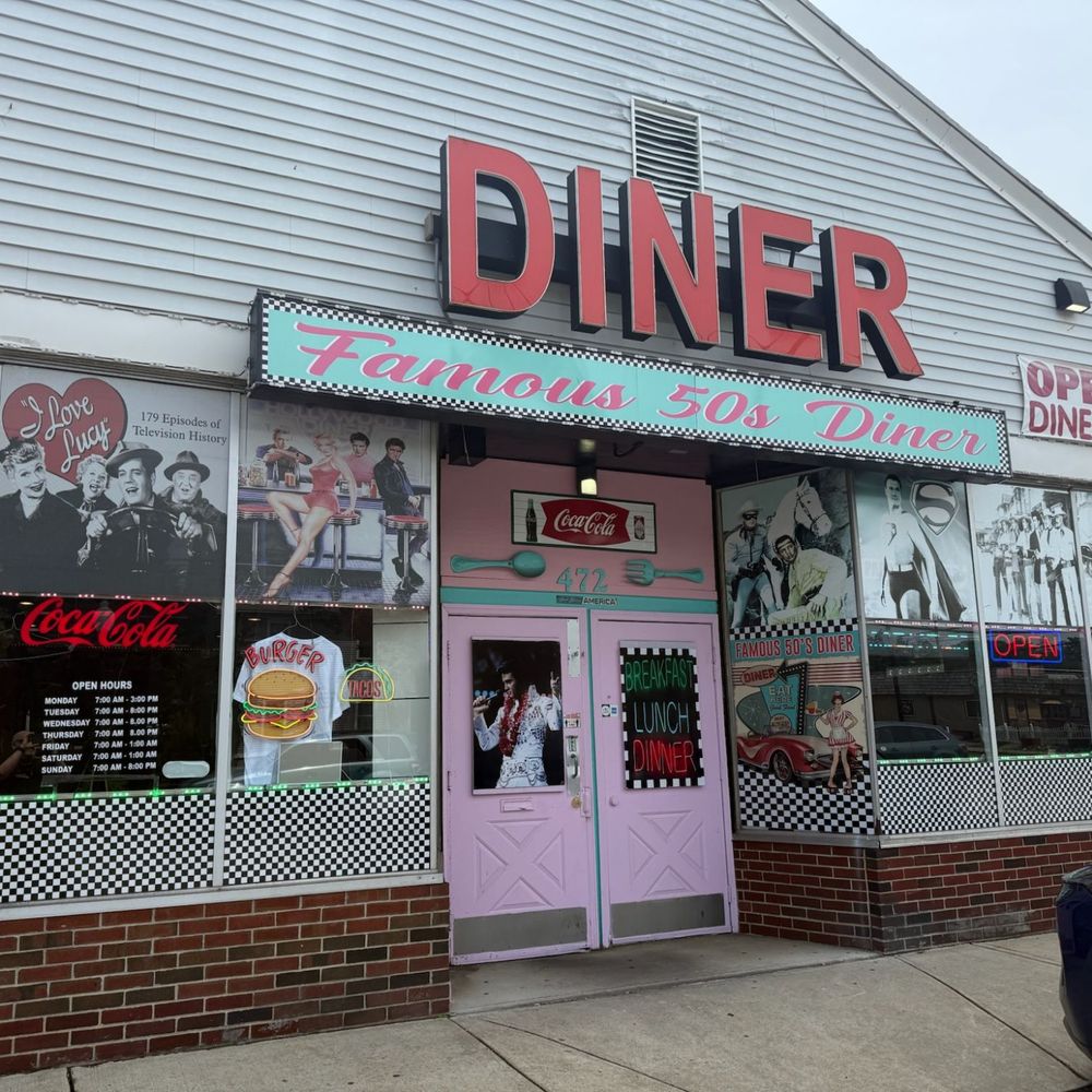 Famous 50's Diner - Diners Near Me - Bridgeport, Connecticut