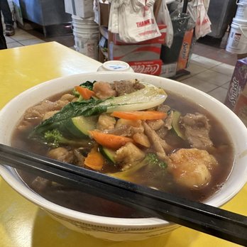 Shan Dong - War Won Ton Soup Noodles was great! - Chinese Near Me - Oakland, California