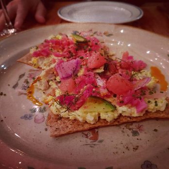 Odd Duck - The most interesting dish: green chili pimento crackers. - American Near Me - Austin, Texas Odd Duck - The most interesting dish: green chili pimento crackers. - American Near Me - Austin, Texas