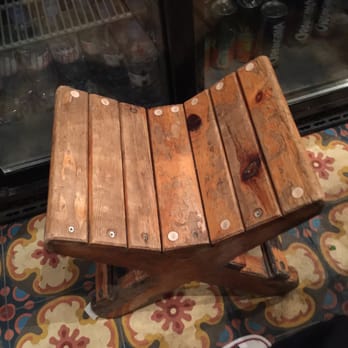 Urfa Dürüm - Small stool. Oddly comfortable. - Middle Eastern Near Me - Paris, 75
