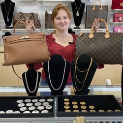 Mills Jewelers & Loan - Pre-loved Hermes and Louis Vuitton here at Mills Jewelers & Loan.  We also buy and make loans on luxury handbags and gold and silver coins.