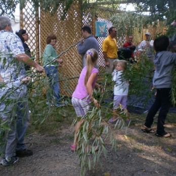 Congregation Beth Emeth - Raising the sukkah - Synagogues Near Me - Herndon, Virginia