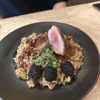 Cultivate Craft Kitchen - Duck risotto - New American Near Me - Draper, Utah Cultivate Craft Kitchen - Duck risotto - New American Near Me - Draper, Utah