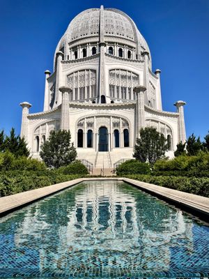 Bahá'í House of Worship by null