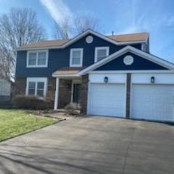 Columbus Windows and Siding Company - Laser Marine Blue Royal Estate Siding by Columbus Windows and Siding Company in Columbus, OH