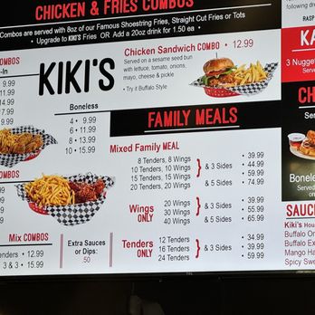 Kiki’s Chicken Place - Menu - Chicken Shop Near Me - Vacaville, California Kiki’s Chicken Place - Menu - Chicken Shop Near Me - Vacaville, California
