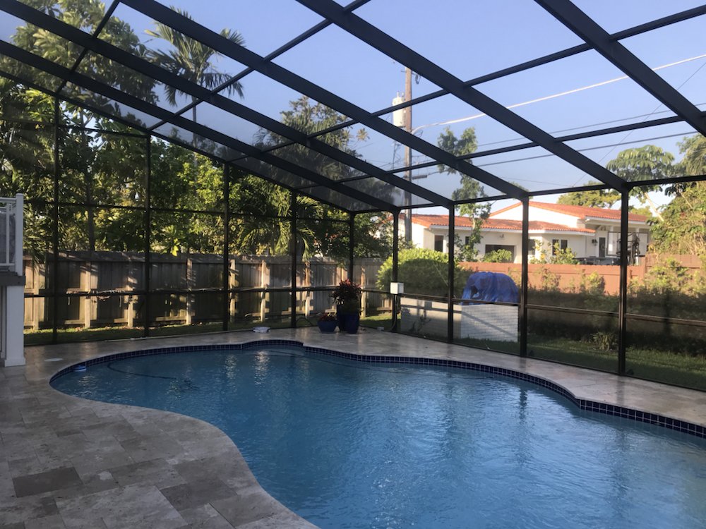 Slide of Screen in Miami