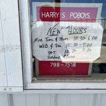 Harry's PO-Boys - Hours - Sandwiches Near Me - Larose, Louisiana Harry's PO-Boys - Hours - Sandwiches Near Me - Larose, Louisiana