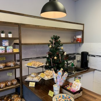 Korean Bakery - a christmas tree in the background - Bakeries Near Me - Calgary, Alberta Korean Bakery - a christmas tree in the background - Bakeries Near Me - Calgary, Alberta