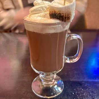 The Knock Back - a cup of coffee with whipped cream - Lounges Near Me - Portland, Oregon