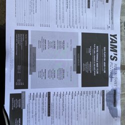 Le Yam's - Menu