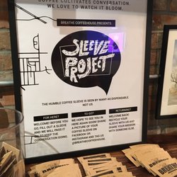 Breathe Coffee House - Sleeve project