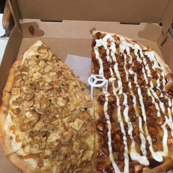 Pronto Pizza Pasta - Half Chicken Francaise and half BBQ chicken pie! - Pizza Near Me - Staten Island, New York Pronto Pizza Pasta - Half Chicken Francaise and half BBQ chicken pie! - Pizza Near Me - Staten Island, New York