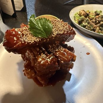 Birdies by Chef Kevin Lee - Sticky spicy ribs - Steakhouses Near Me - Edmond, Oklahoma Birdies by Chef Kevin Lee - Sticky spicy ribs - Steakhouses Near Me - Edmond, Oklahoma