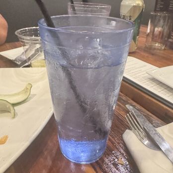 Casa Catrina - Plastic cup of water - Mexican Near Me - San Antonio, Texas Casa Catrina - Plastic cup of water - Mexican Near Me - San Antonio, Texas