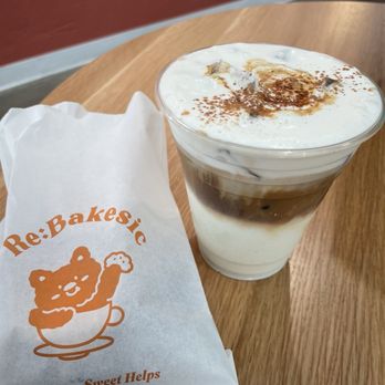 Re Bakesic - Ube cookie and cloud 9 latte - Bakeries Near Me - Alhambra, California Re Bakesic - Ube cookie and cloud 9 latte - Bakeries Near Me - Alhambra, California