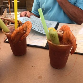 The Shrimp Boat - Bloody Mary's at the shrimp boat - Seafood Near Me - Ocean City, Maryland