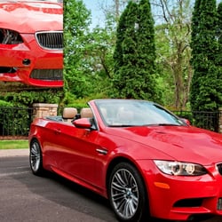 C4 Collision - BMW before and after auto body repair