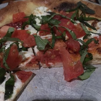 Monkeypod Kitchen - Margarita pizza with raw tomatoes :( - Hawaiian Near Me - Kapolei, Hawaii