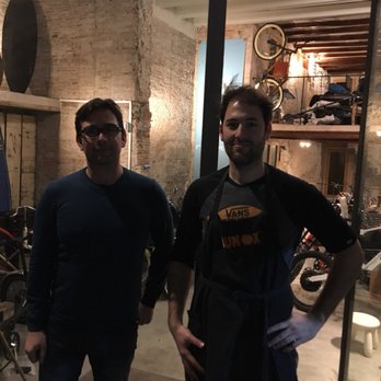 Rayvolt  Bikes - The shop owner and his engineer who designs and produces the bikes in the shop - Bikes Near Me - Barcelona, B