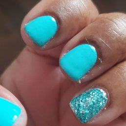 There's a whole lot of corrections need to be done with this manicure There's a whole lot of corrections need to be done with this manicure
